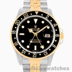 Replica Rolex Gmt Master Men's 40mm 16713BKSJ-1 Stainless Steel Automatic